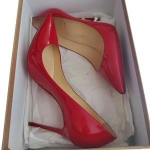 Christian Louboutin Red Decollete 554 100mm